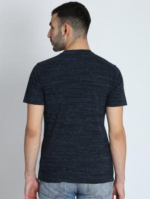 black melange tshirt - 17034081 - Standard Image - 3