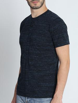 black melange tshirt - 17034081 - Standard Image - 5