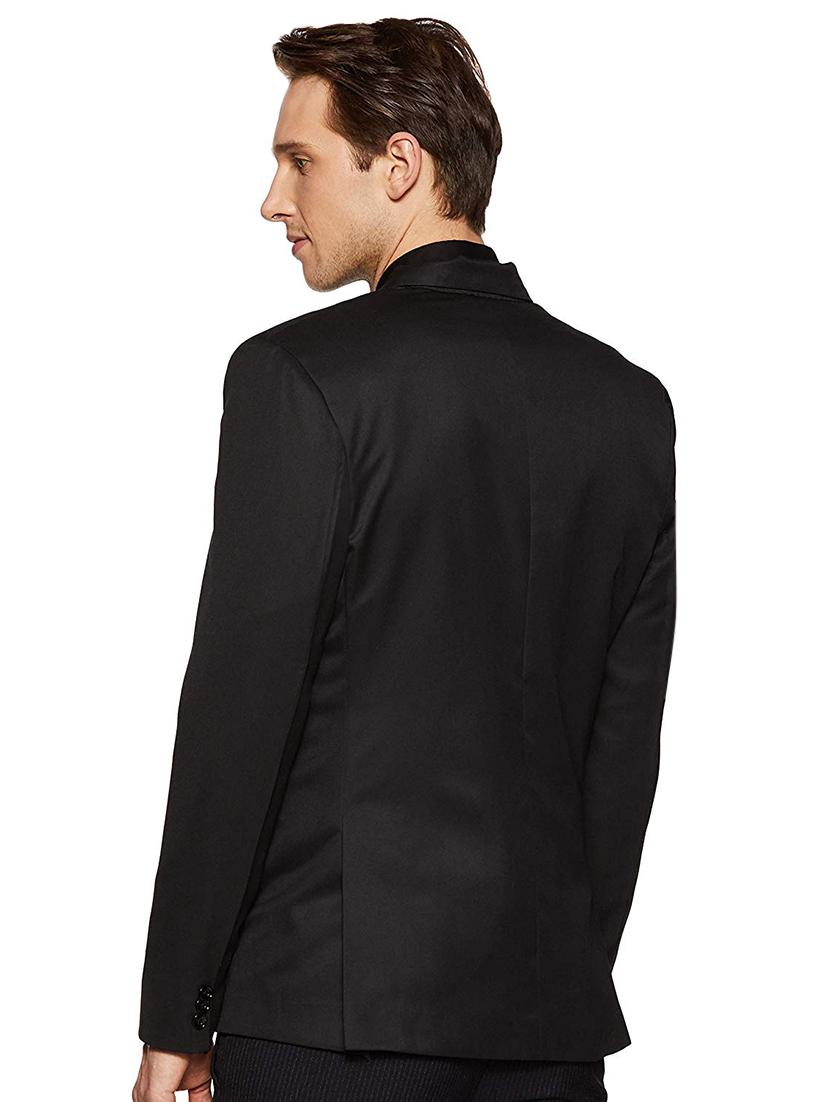black solid formal blazer - 17034619 - Zoom Image - 2