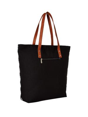 printed canvas regular tote - 17034811 - Standard Image - 2