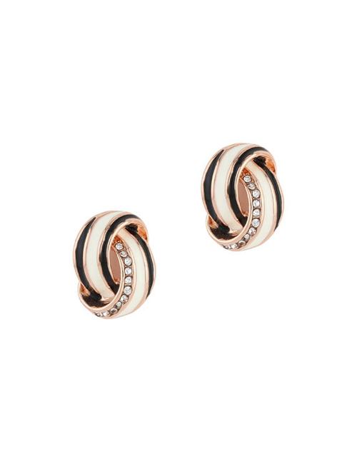 gold metal studs earring - 17041242 -  Standard Image - 0