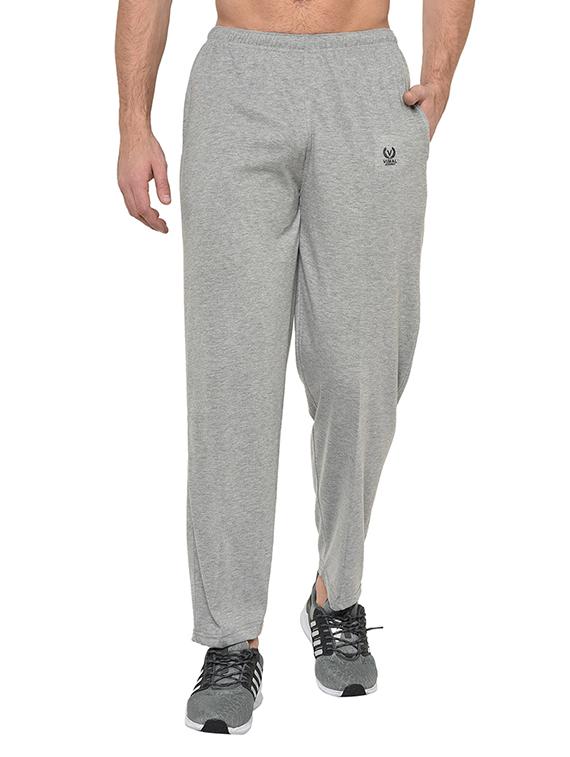navy blue and grey solid track pants combo - 17059335 - Zoom Image - 4