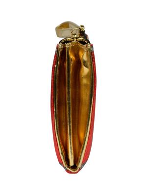multi colored satin regular clutch - 17060119 - Standard Image - 4