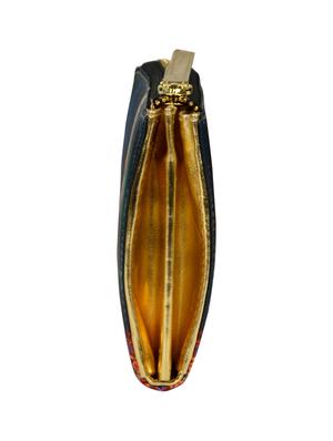 multi colored satin regular clutch - 17060129 - Standard Image - 4