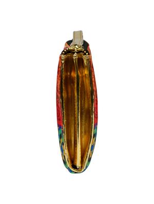 multi colored satin regular clutch - 17060133 - Standard Image - 4