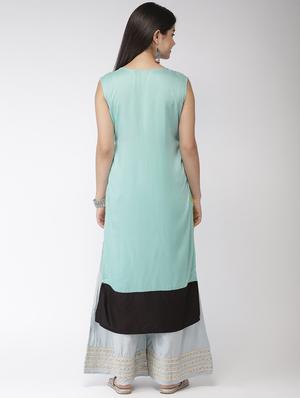 printed straight kurta - 17060700 - Standard Image - 3
