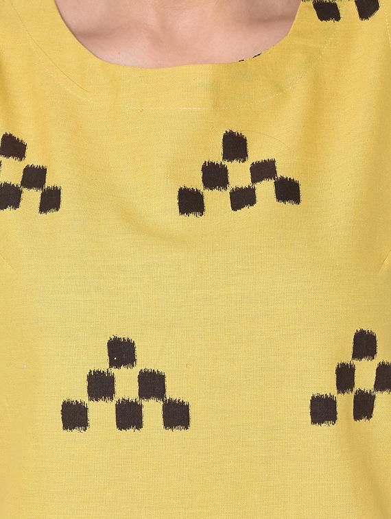 printed a-line ethnic dress - 17060712 - Zoom Image - 6