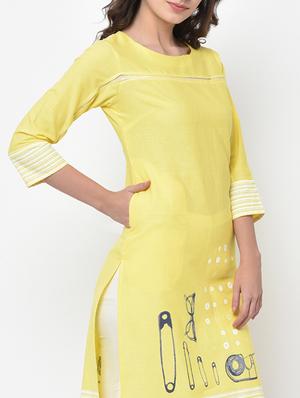 pastel straight kurta - 17060721 - Standard Image - 6