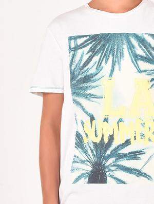 white cotton tshirt - 17062595 - Standard Image - 5