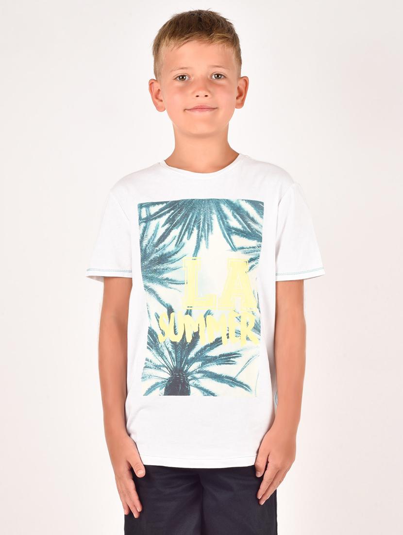 white cotton tshirt - 17062595 - Zoom Image - 1