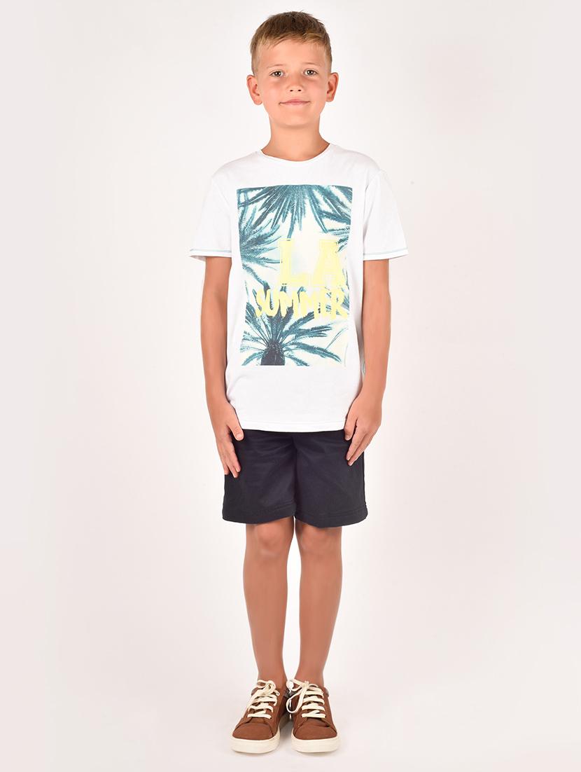 white cotton tshirt - 17062595 - Zoom Image - 4