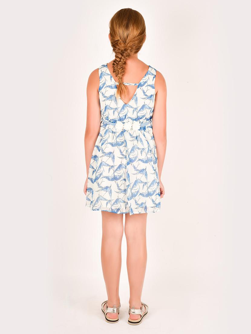 blue cotton frock - 17062598 - Zoom Image - 3
