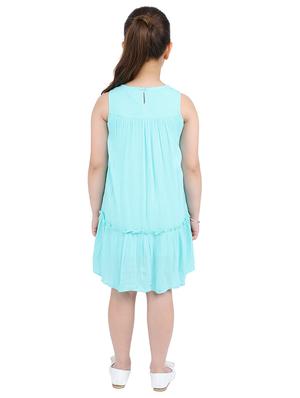 green viscose frock - 17062604 - Standard Image - 3
