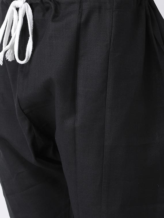 black solid pathani set - 17063742 - Zoom Image - 5