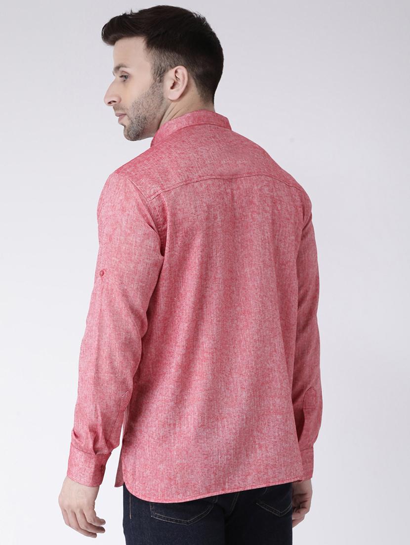 pink solid short kurta - 17063785 - Zoom Image - 3