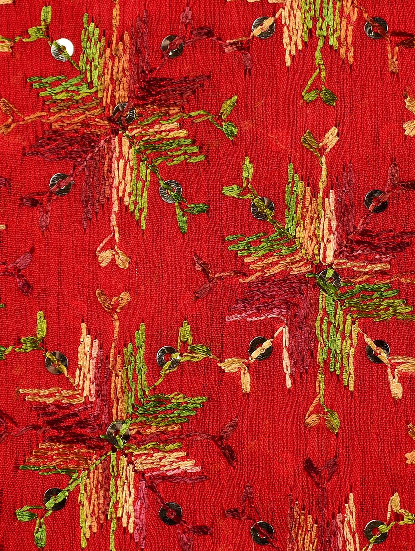 phulkari embroidered dupatta - 17064002 - Zoom Image - 3