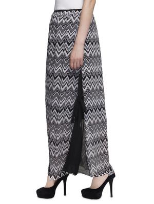 high rise printed maxi skirt - 17064419 - Standard Image - 2