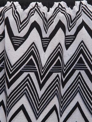 high rise printed maxi skirt - 17064419 - Standard Image - 5