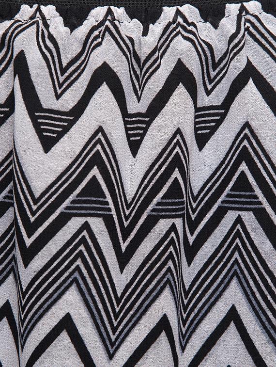 high rise printed maxi skirt - 17064419 - Zoom Image - 5