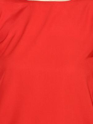 flutter sleeves solid top - 17064445 - Standard Image - 5
