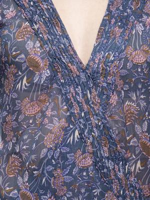 v neck floral top - 17064540 - Standard Image - 5