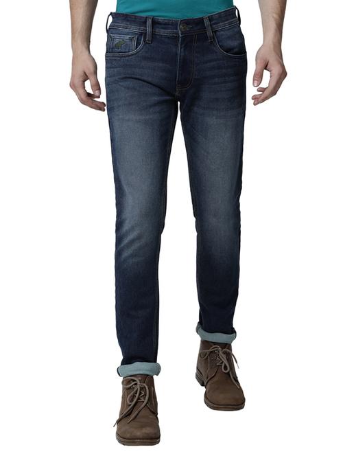 blue heavy washed jeans - 17064642 - Very Small Image - 1