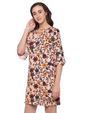 v neck floral sheath dress - 17065611 - Standard Image - 2