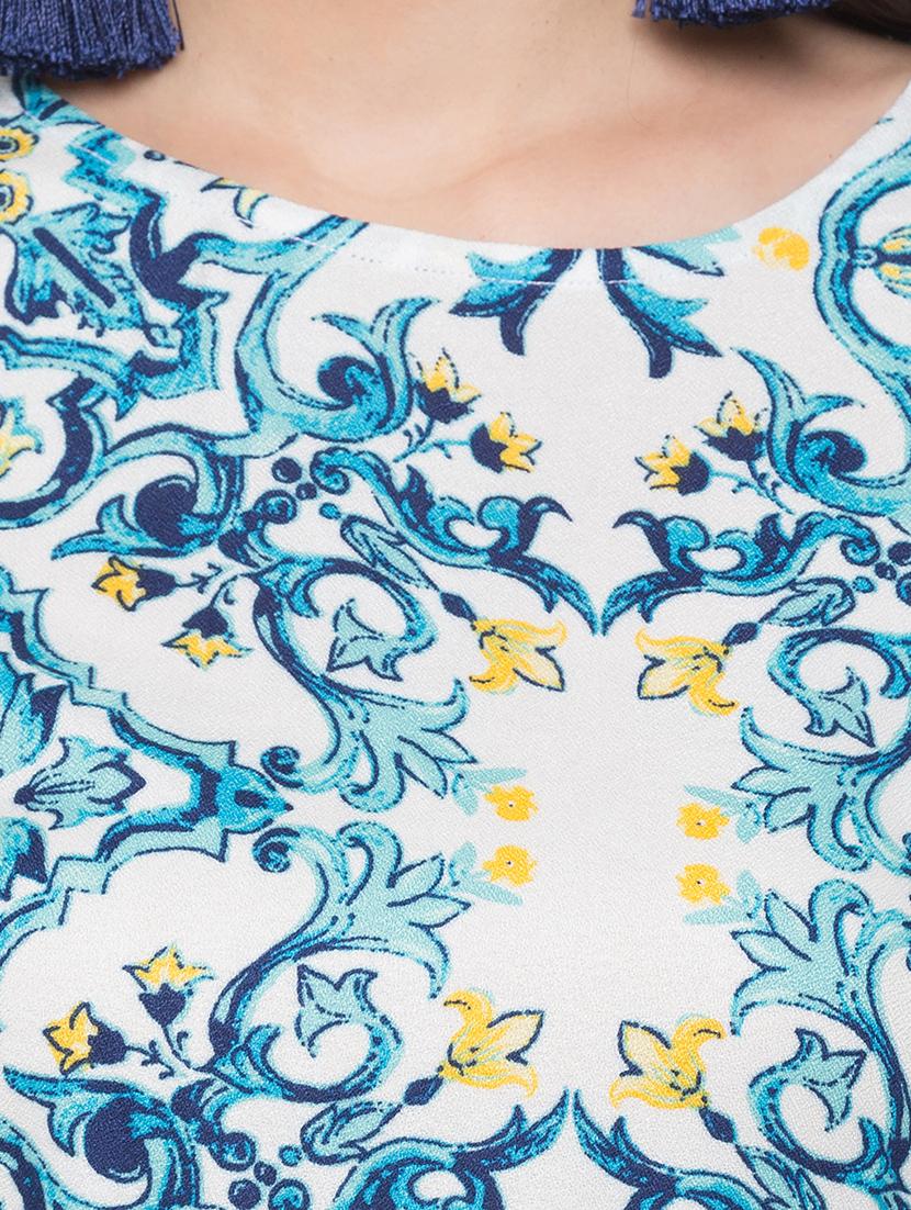 kaftan sleeves tie front dress - 17065616 - Zoom Image - 4