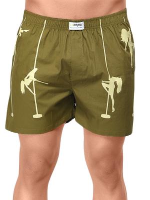 green printed boxer - 17066901 - Standard Image - 2