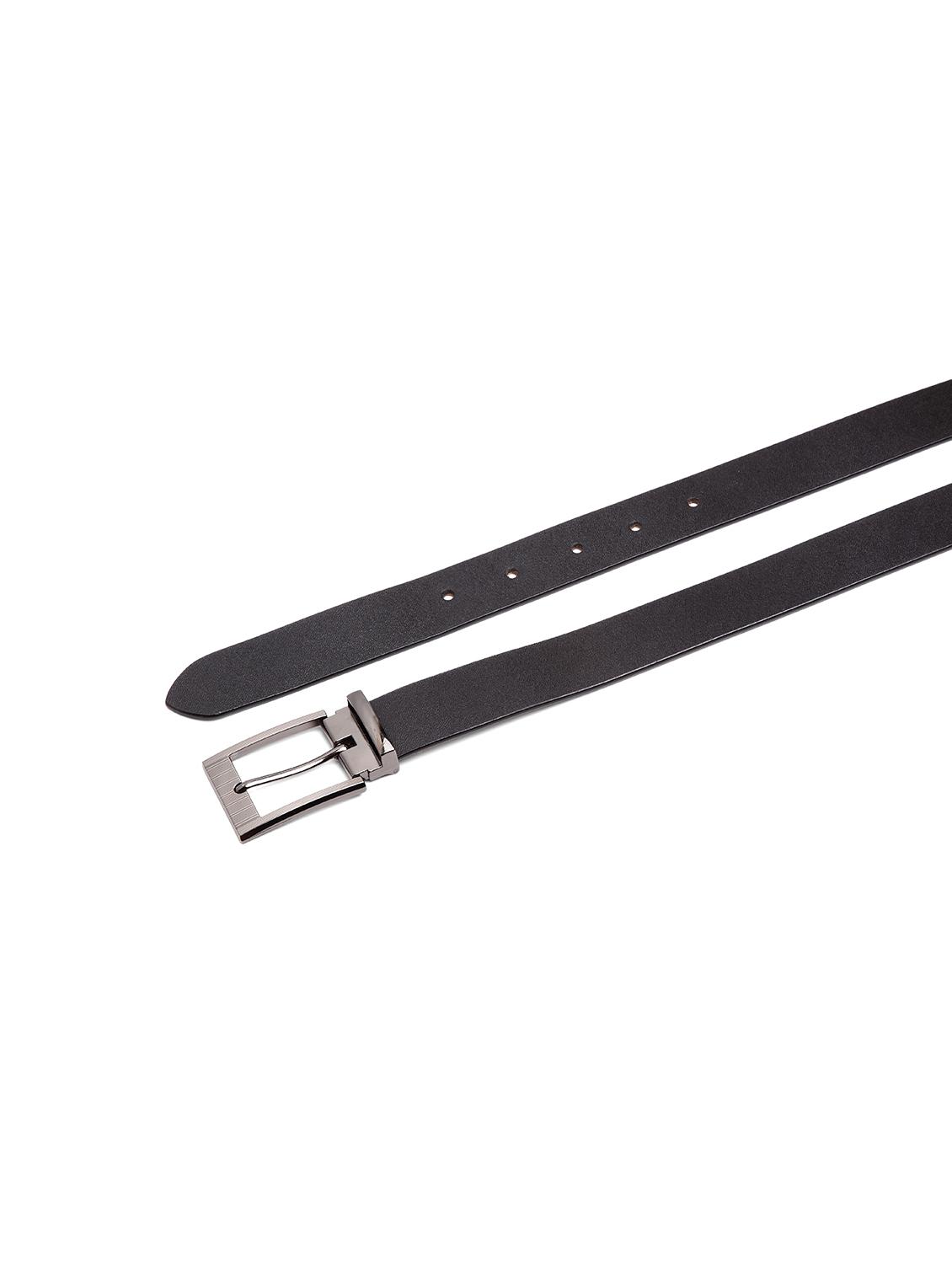 black leather belt - 17067433 - Zoom Image - 3