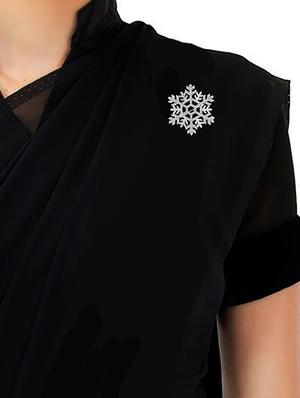 silver brass brooch - 17068688 - Standard Image - 4