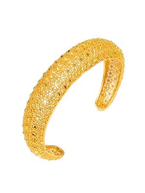 gold tone brass bangle - 17068847 - Standard Image - 4