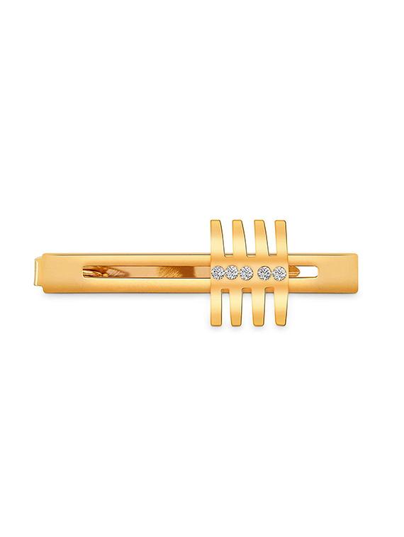 gold metal cufflinks - 17068921 - Zoom Image - 4