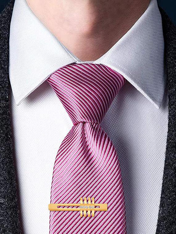 gold metal cufflinks - 17068921 - Zoom Image - 5