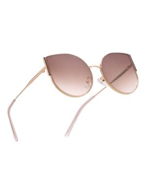 royal son over size sunglasses for women (brown) - 17069015 - Standard Image - 3