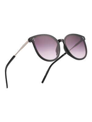royal son over size sunglasses for women (black) - 17069020 - Standard Image - 3