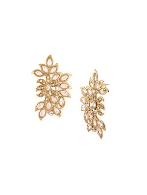gold copper drop earring - 17069112 - Standard Image - 2