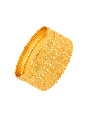 gold brass bangle - 17069192 - Standard Image - 2