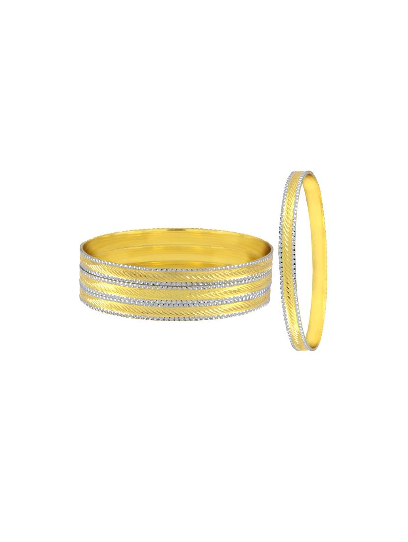 gold brass bangle - 17069249 - Zoom Image - 2