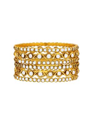 gold brass bangle - 17069270 - Standard Image - 2