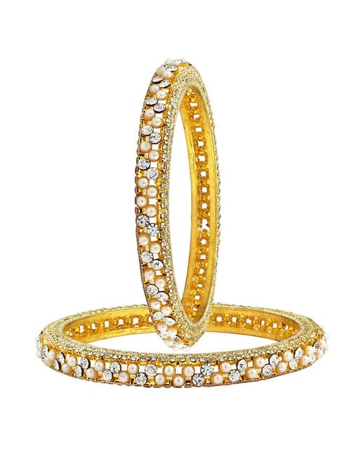 gold brass bangle - 17069336 - Standard Image - 1