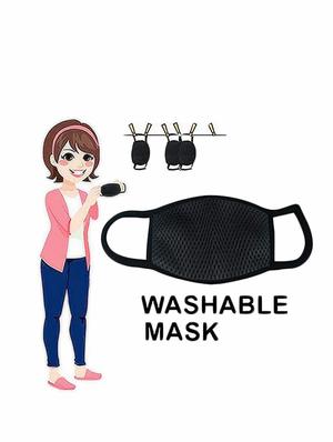 multi colored non woven antipollution women mask - 17070828 - Standard Image - 4