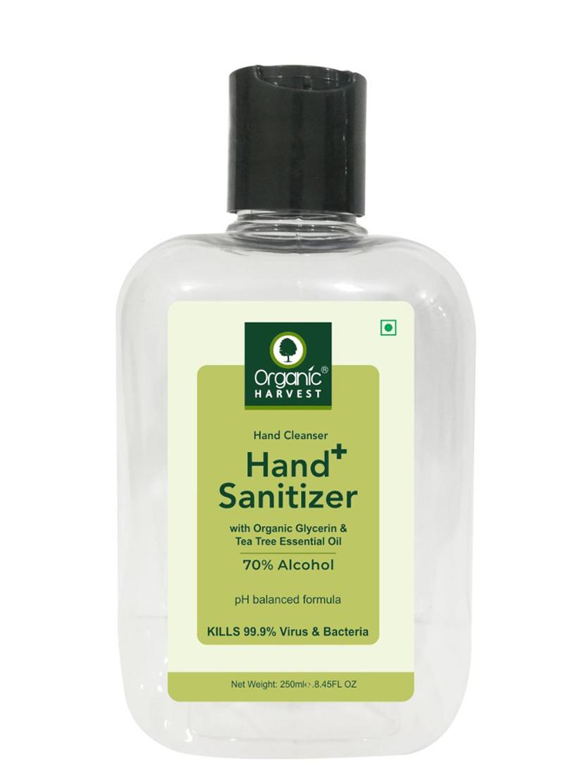 organic harvest instant anti - bacterial gel hand sanitizer with tea tree essential oil, 70% alcohol, 250ml (pack of 6) - 17071890 - Zoom Image - 2