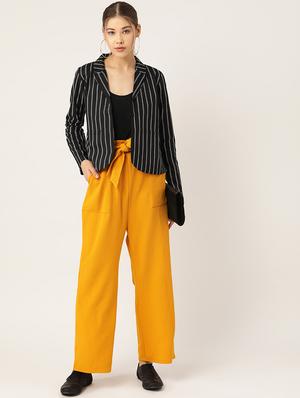 black polyester formal blazer - 17071909 - Standard Image - 4