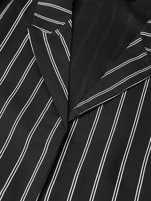 black polyester formal blazer - 17071909 - Standard Image - 6