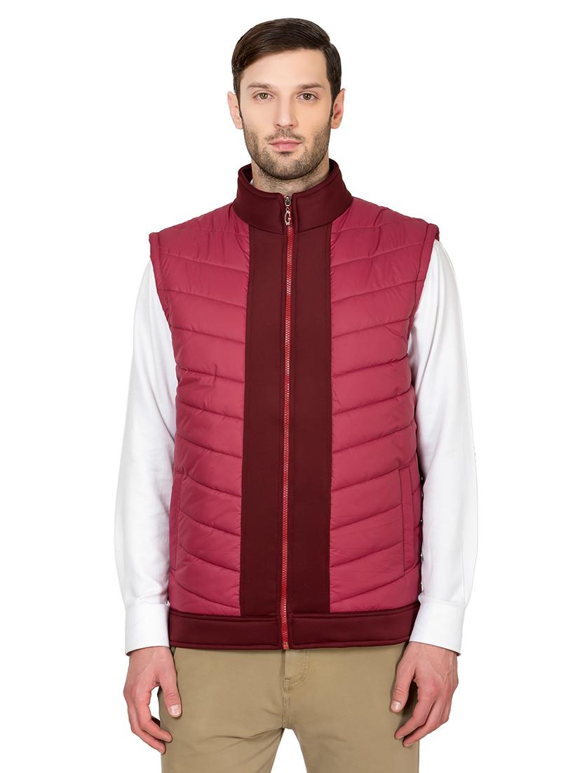 red nylon quilted jacket - 17071969 - Zoom Image - 1