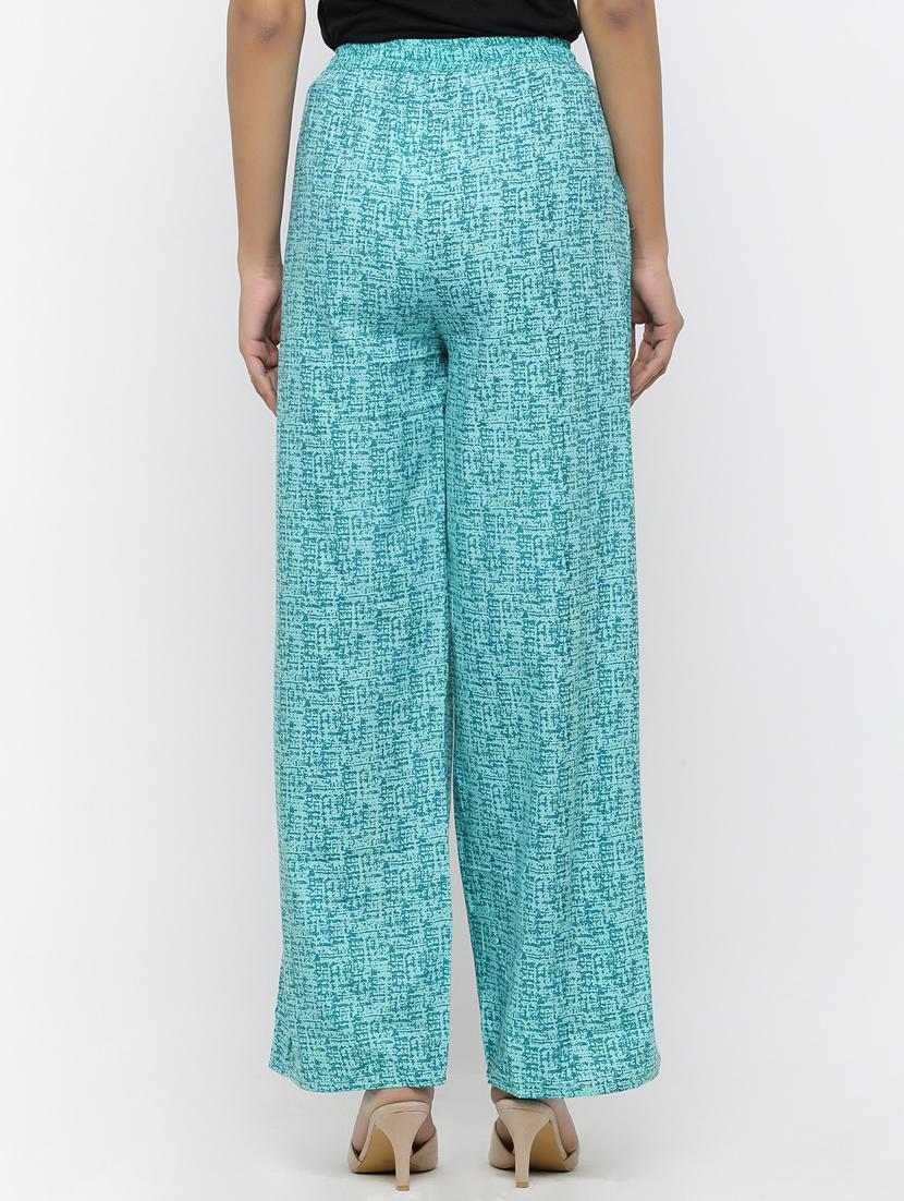 tie front printed palazzo - 17072071 - Zoom Image - 3