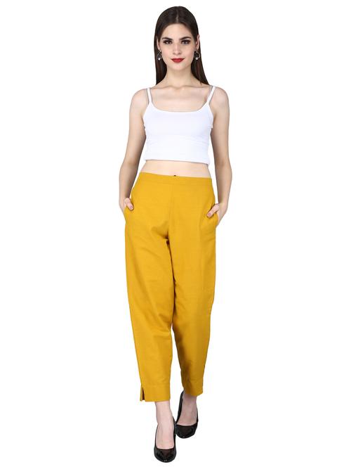 high rise flat front trouser - 17072077 - Standard Image - 1