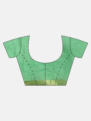 leheriya tie & dye saree with blouse - 17072267 - Standard Image - 3
