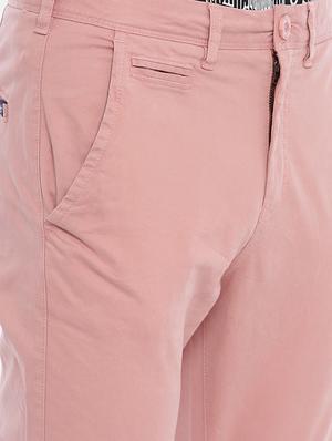 pink cotton chinos casual trousers - 17072967 - Standard Image - 5